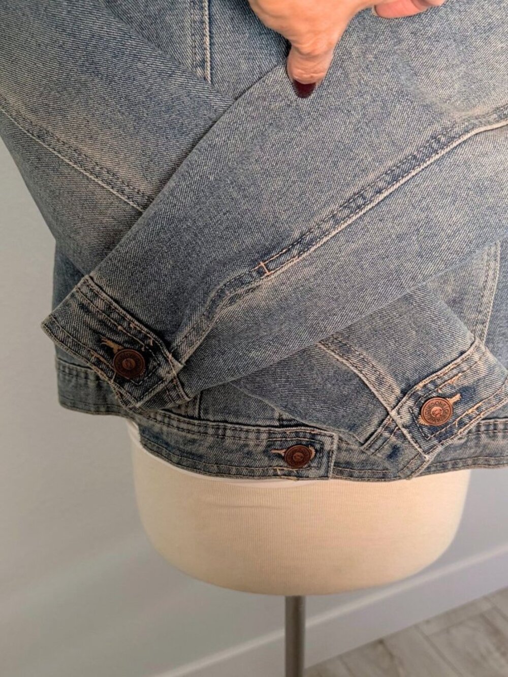 One 5 One Jean Jacket - Picture 7 of 7
